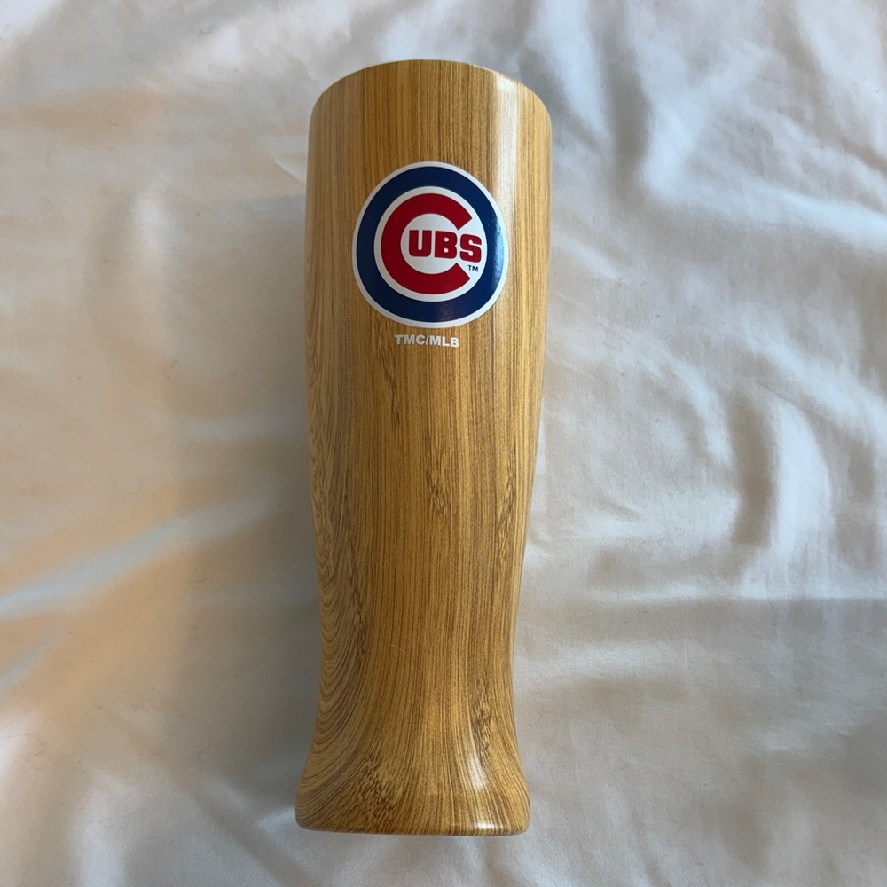 Chicago Cubs Wooden Beer Mug